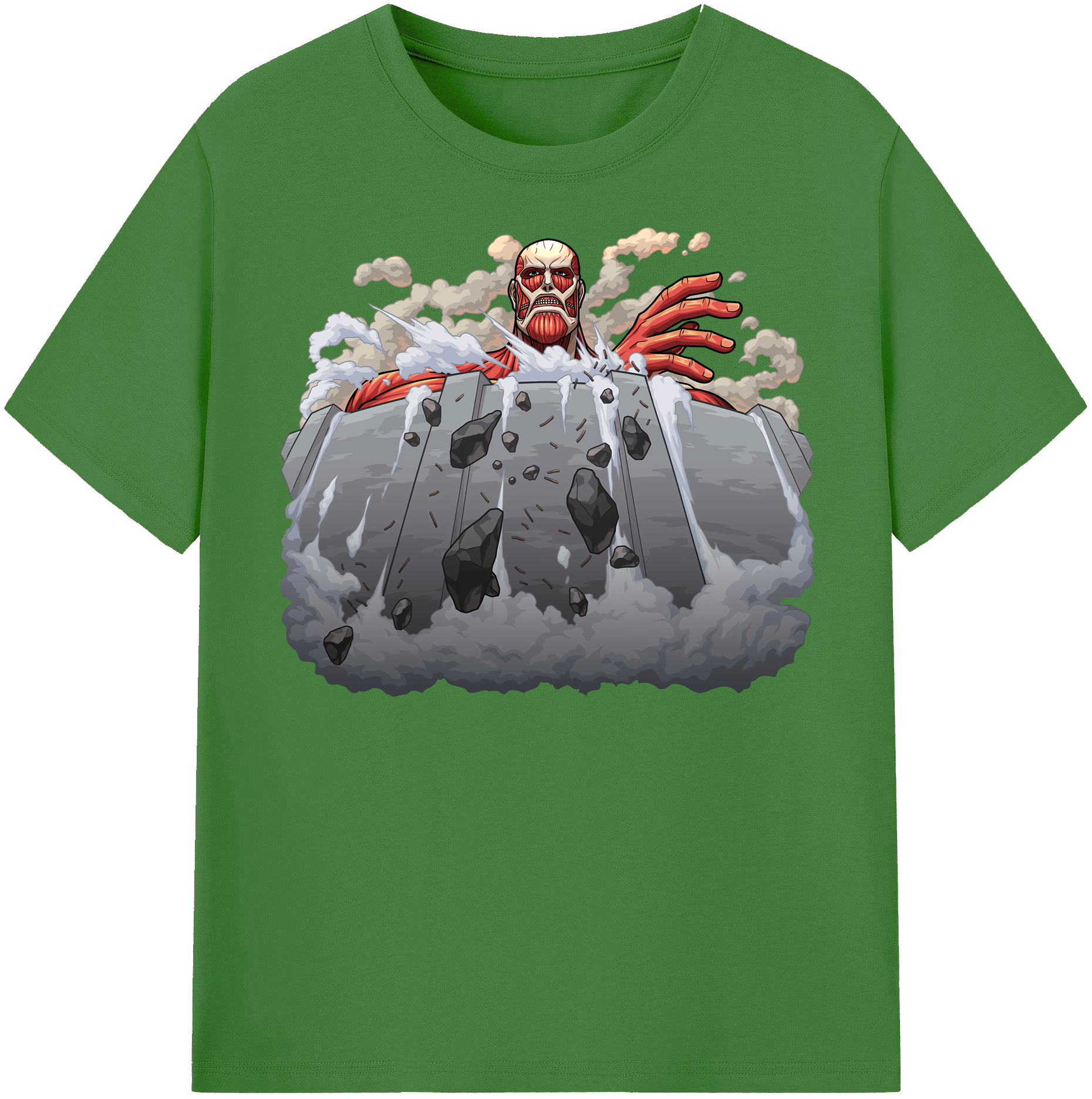 （画像用） 進撃の巨人 Attack on Titan レディースカジュアルプリントTシャツ（綿100％）